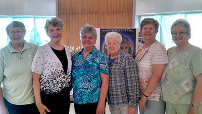 Sisters and affiliate attending conference